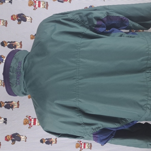 Vintage Columbia Long Peak Women's MD green 3-in1 fleece-lined ski wonter coat - Picture 4 of 11